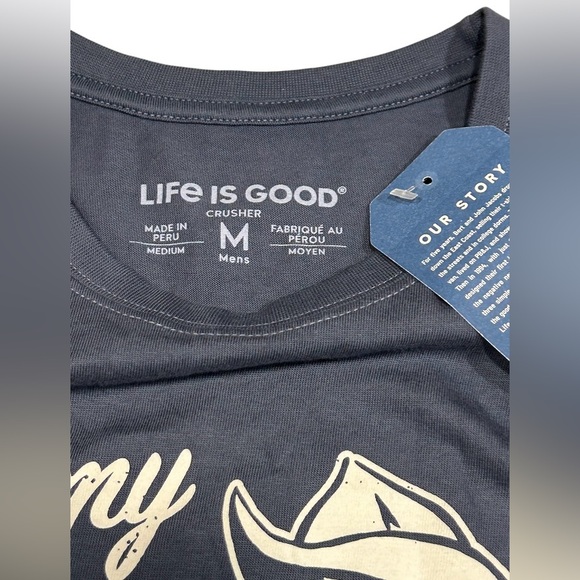 🤣NWT! LIFE IS GOOD-COWBOY SANTA SHIRT! “NOT MY FIRST HO HO HODEO” UNISEX! - Picture 8 of 12